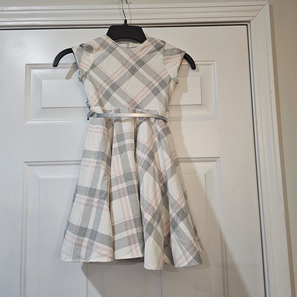 Luli And Me Plaid Swing Dress For Girls Size 5